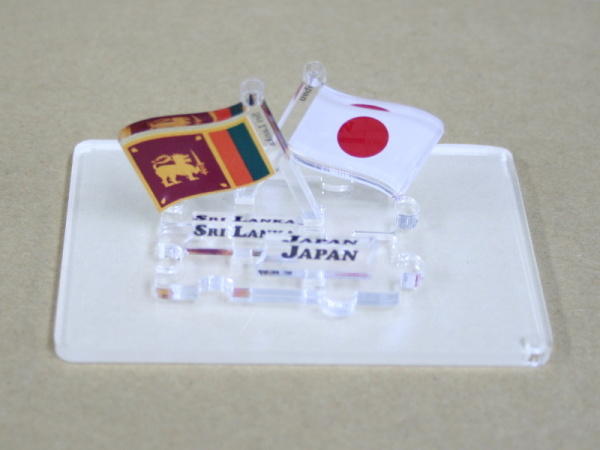国旗のジオラマを作りました 国旗のジオラマを作りました