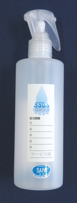 アルカリ電解水PH12.5　SSDJ　300ミリリットルボトル